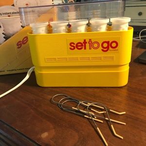 Clairol Set To Go Hot Curlers